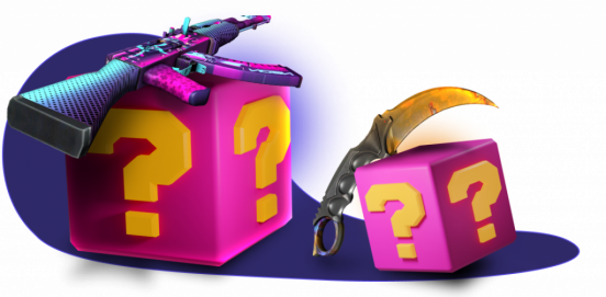 case simulator cs:go cubes with weapons